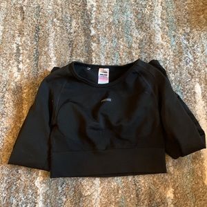 Long-Sleeve Gymshark crop